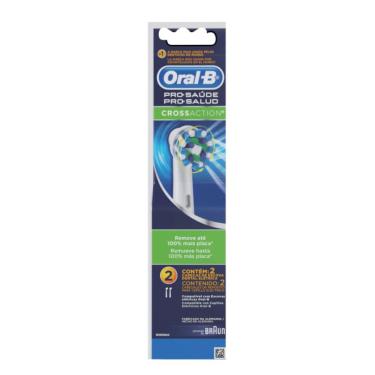 Imagem de Refil para Escova Elétrica Oral-B Pro-Saúde Cross Action- 2 unidades