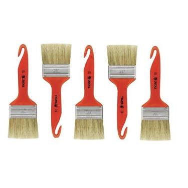 Imagem de Kit 5unid Pincel Cerda Branca 2.1/2"tigre 696