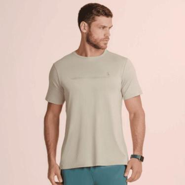 Imagem de Camiseta Lupo Sport T-Shirt Poliamida Básica 77053-004, Caqui, M