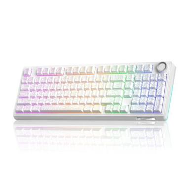 Imagem de Teclado mecânico sem fio SOLAKAKA KI99 Pro 96% RGB