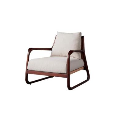 Imagem de URGDWEKJY Sofá cadeira estilo nórdico design simples criativo sofá único cadeira varanda casa sala de estar sofá preguiçoso sala de estar sofá