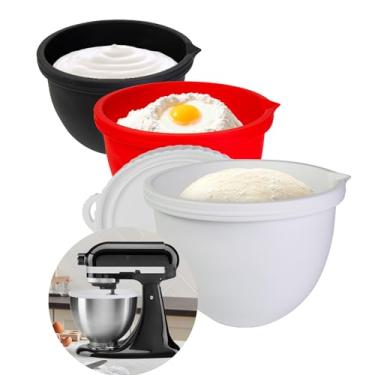 Imagem de Revestimentos de silicone Mixaid para misturadores de cabeça inclinada Kitchenaid de 5 litros, acessórios e acessórios para misturadores, tigelas de reposição para mixagem não são mais necessárias - 3