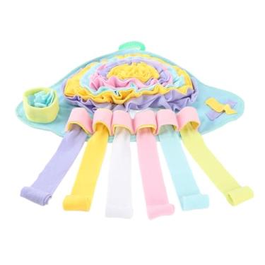 Imagem de Tapete para cheirar animais de estimação para cães Tapete de quebra-cabeça de alimentação interativo incentiva habilidades de forrageamento Alimentação lenta Tapete para cheirar