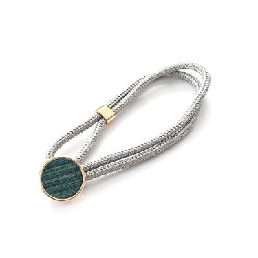 Imagem de tiebacks de cortina Cinta de bolo redonda galvanizada sem perfurações e sem instalação fivela de cortina, Konglv, 4 unid.