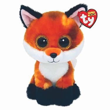 Imagem de TY Beanie Boo Meadow - Raposa laranja - 6"