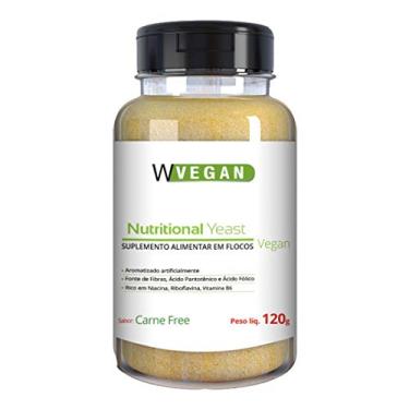 Imagem de W Vegan Nutritional Yeast Flocos Sabor Carne Free 120G