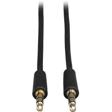Imagem de Tripp Lite Mini cabo de áudio estéreo de 3,5 mm para microfones, alto-falantes e fones de ouvido (M/M) 1,8 m (P312-006)