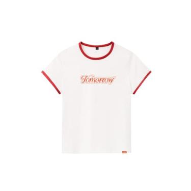 Imagem de Camiseta Txt Solo Tomorrow k-pop Merch Support Estampada Camisetas Soltas Unissex, Branco, 3G
