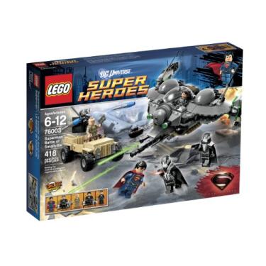 Imagem de LEGO Superheroes Superman Battle of Smallville 76003 Interlocking Set