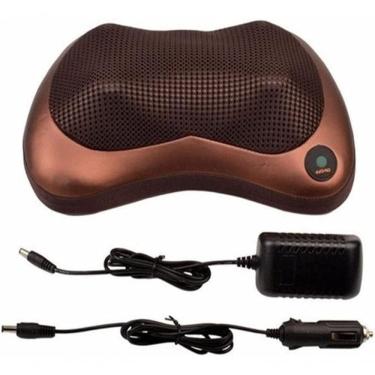 Imagem de Massageador Shiatsu Almofada Massageadora Veicular Residêncial Escritórios Com Infra-ve...