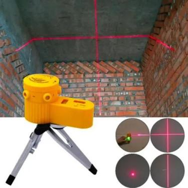Imagem de Nivel Laser Giratório Pro Com Tripé Profissional 360º - Western
