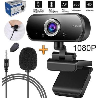 Imagem de Full Hd 1080p 1600k Pixels Webcam Computador Câmera Stream Live Alta D