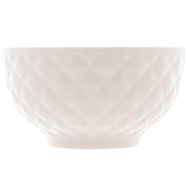 Imagem de Tigela de Porcelana Branca Diamond Lyor 280ml Cumbuca Pequena para Sob
