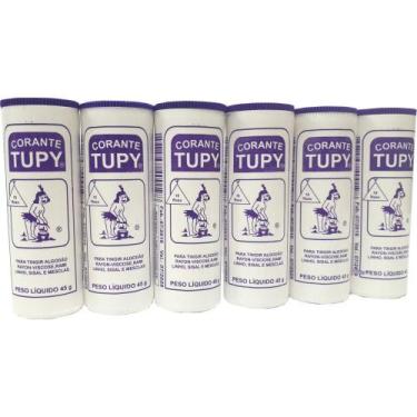 Imagem de Corante em PÓ Roxo TUPY para Algodão - Pacote com 06 - Corantes TUPY