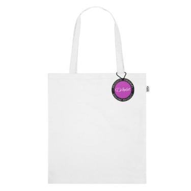 Imagem de Sacola Ecobag em rPet 38x42cm Jerez TopGet, Branco