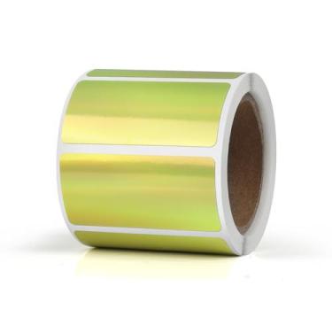 Imagem de Adesivos YIKIADA Gold Vinyl (2,5x5cm) - 200 Unidades - Autoadesivos