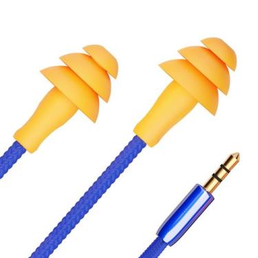 Imagem de Fones de ouvido Earplug Cuzabe Work Earbuds com fio e redução de ruído