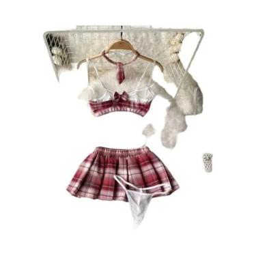 Imagem de Body de Renda Cinza Sexy - Sem Alças, Mangas e Costas - Lingerie Femin