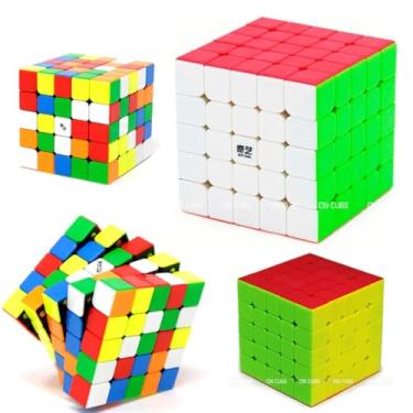Imagem de Cubo Mágico Profissional MoYu Meilong sem adesivo 5x5x5