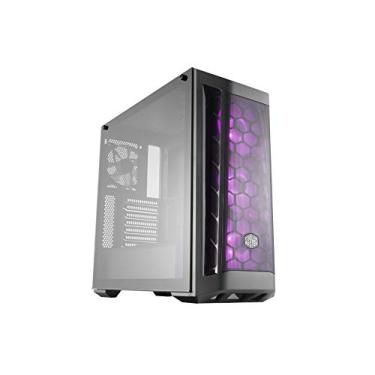 Imagem de Gabinete Cooler Master MasterBox MB511 RGB, ATX, Lateral em Vidro Temperado, PSU Cover, 3 Ventoinhas RGB Frontais, Frontal em Tela