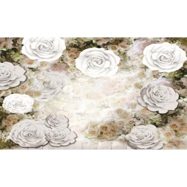 Imagem de Fundo Fotográfico Em Tecido Floral  2,80X1,50 - Mix estilos