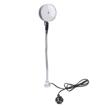 Imagem de Hyuduo Máquina LED de Trabalho Industrial 15W 1500lm 6500K Luz Branca 360° Base Magnética Pescoço de Ganso Flexível Com IP65 à Prova D'Água para Oficina de Torno Fresadora CNC Máquina (plugue ue)