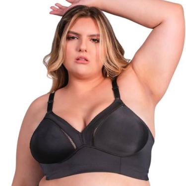 Imagem de Sutiã Sustentação Sem Bojo Duloren 111215 - Coleção Elegance, Preto, 4