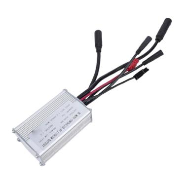 Imagem de RiToEasysports Controlador de Velocidade 15A Controlador de Bicicleta Elétrica de Liga de Alumínio para Motor de 250 W Com Conectores à Prova d'água Aceleração Suave para Passageiros