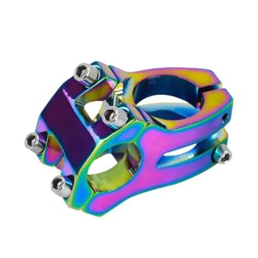 Imagem de Mesa de guidão para bicicleta, acessórios para mountain bike, 25,4 mm, liga de alumínio, 35 mm, para MTB, BMX, ciclismo e bicicletas dobráveis.(Colorful)