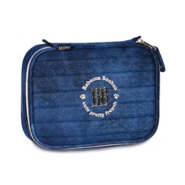 Imagem de Estojo escolar Box Jeans Rebecca Bonbon 36 lápis