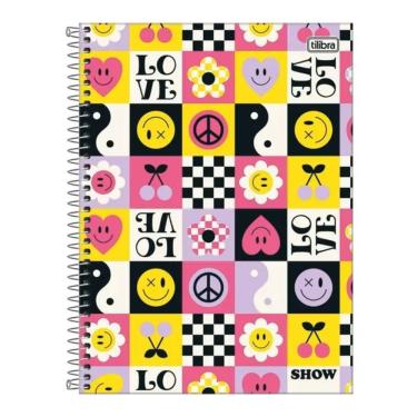 Imagem de Caderno Espiral Universitário A4 Capa Dura 20 Matérias 320 Folhas Show Tilibra Estampa 1