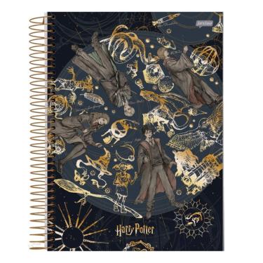 Imagem de Caderno Universitário 15 Matérias Harry Potter Jandaia Estampa 2