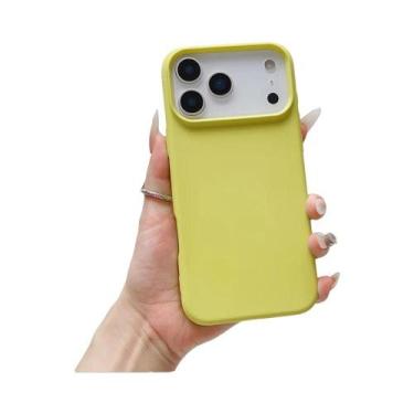 Imagem de Capa De Silicone Fosca Candy Para iPhone 17 16 16E 15 pro Max, Anticho