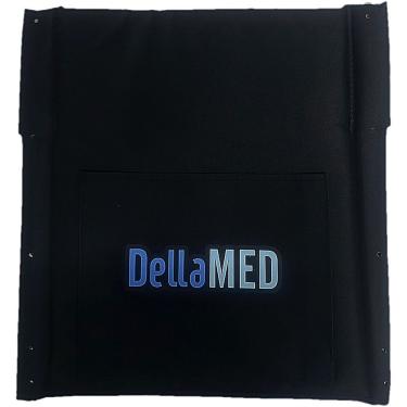 Imagem de Encosto para Cadeira de Rodas Dellamed D600 para Apoio de Costas em Nylon Impermeável A...