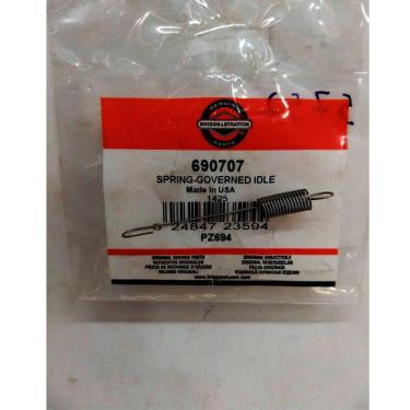 Imagem de Mola Lenta Sup Acelerador Para Motor Vanguard 35 HP Briggs & Stratton 690707