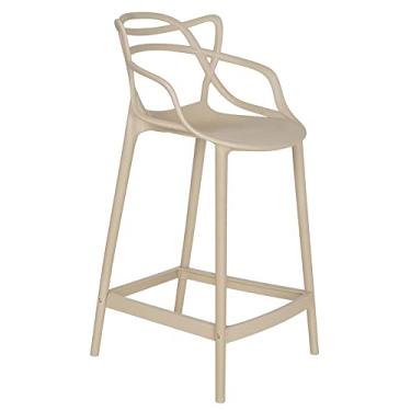 Imagem de Loft7 Home Decor, Banqueta Média Masters Allegra 66 cm - Nude