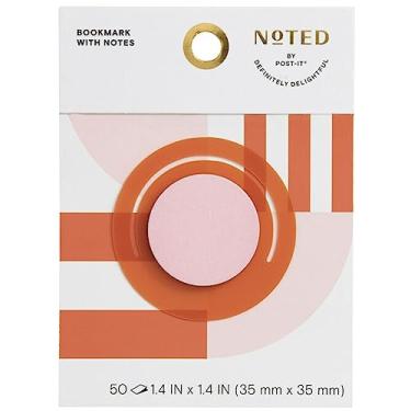 Imagem de Observado por Post-it® Bookmark Notes, 4 cm A x 4 cm L x 0,5 cm P, azul, 50 folhas por bloco