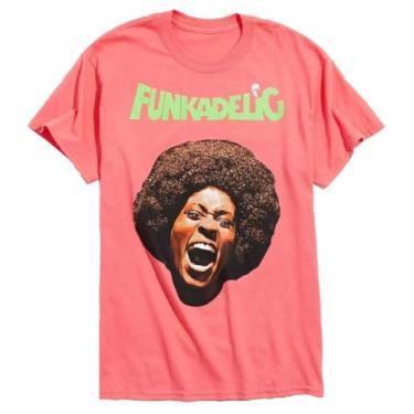 Imagem de Camiseta Parliament Funkadelic Maggot Brain George Clinton Rock Music CLN-1004, Rosa, XXG