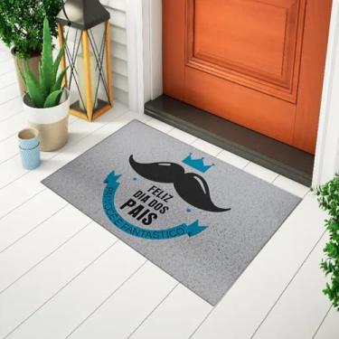 Imagem de Tapete Capacho Divertido Para Porta Frase - Pai Você É Fantastico Ca001352