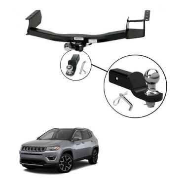 Imagem de Engate Reboque Jeep Compass S 2020 2021 2022 Transbike - Enforth