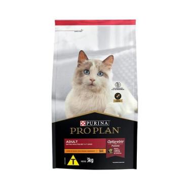 Imagem de Ração Nestlé Purina Pro Plan para Gatos Adultos Sabor Frango - 3kg - N