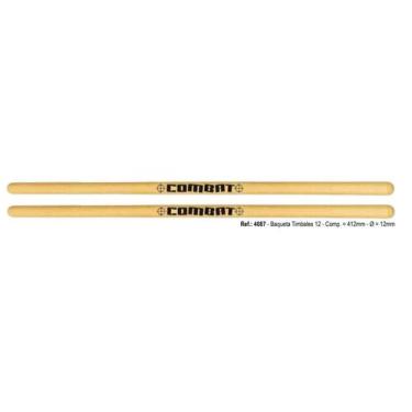 Imagem de Par Baquetas para Timbales 12mm Linha Combat - Spanking 4087