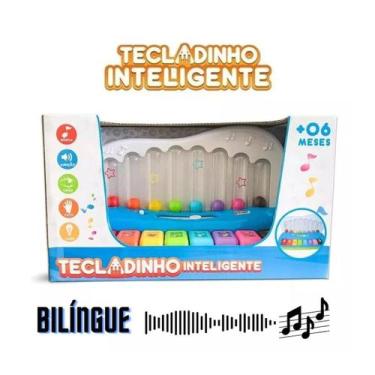 Imagem de Tecladinho Inteligente Zoop Toys Zp00059, Colorido, Colorido