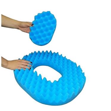 Imagem de Almofada Caixa de OVO Redonda Oval com Orifício U 940-10 - Salvapé - S