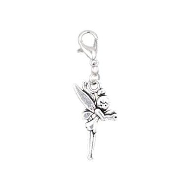 Imagem de It's All About...You! Tinkerbell Pixie Peter Pan Fairy Dust Clip on Charm Perfeito para Colares e Pulseiras 101Aa, Liga metálica