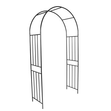 Imagem de frperce Arco de Jardim de Metal 7,2 Pés de Altura, Pérgula Larga para Várias Plantas Trepadeiras, Arco de Jardim Ao Ar Livre, Treliça para Gramado, Festa de Casamento, Decoração, Cerimônia