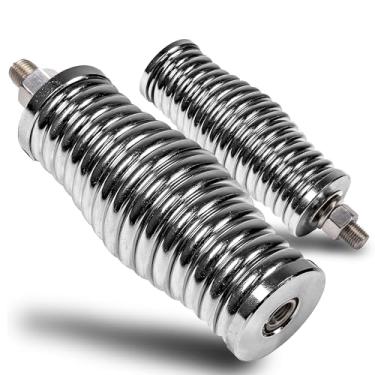 Imagem de True MODS 2 peças Chrome Heavy Duty Aço Inoxidável CB Antena de Rádio Base de Montagem [3/20.3 cm 24 Thread] para Offroad UTV ATV SxS Side-by-Side 4 Wheeler Polaris RZR Razor Can-Am Maverick X3 Semi