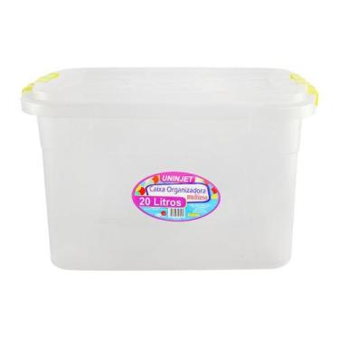 Imagem de Caixa Organizadora Multiuso Transparente de 20 Litros - Uninjet