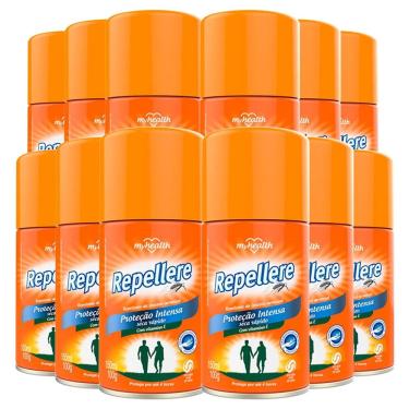 Imagem de Kit 12 Repelentes Aerosol Proteção Intensa 150ml - Repellere