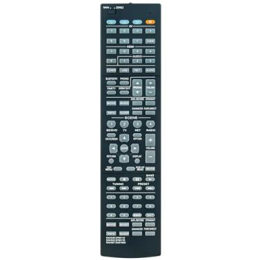 Imagem de Controle remoto de substituição RAV557 ZW91680 Comandante compatível com receptor A/V Yamaha RX-A1070 RX-A1070BL